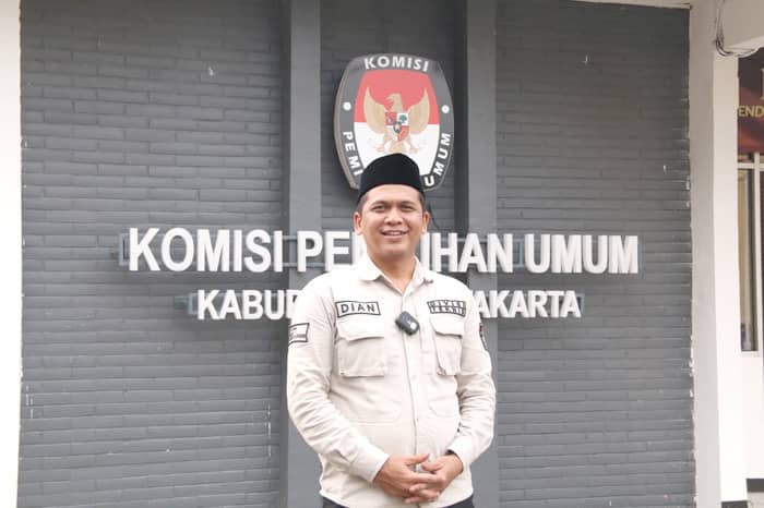 Ketua KPU Purwakarta, Dian Hadiana.