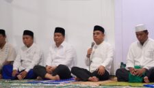 Bupati Bolmong Yusra Alhabsyi bersama dengan Wakil Bupati Dony Lumenta hadiri acara syukuran 40 tahun PDAM