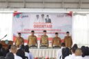 Bupati Iskandar Kamaru Buka Orientasi PPPK Kabupaten Bolsel 2026 di lapangan futsal kompleks perkantoran panango